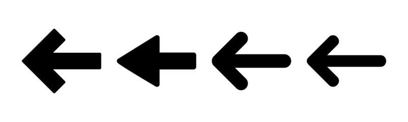 Obraz premium Arrow icon vector illustration. Arrow sign and symbol for web design.