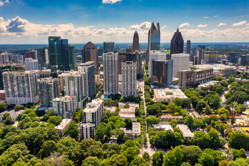 Atlanta, Ga Skyline during the day