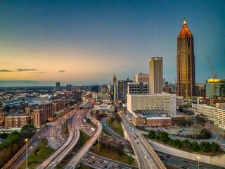 Atlanta, Ga Skyline during the day