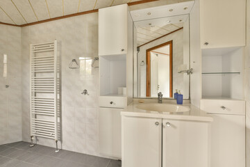 a bathroom that is very clean and ready to be used for the use of all things in the house or home