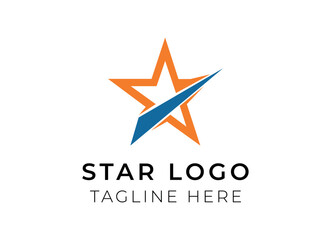 Star icon and logo design