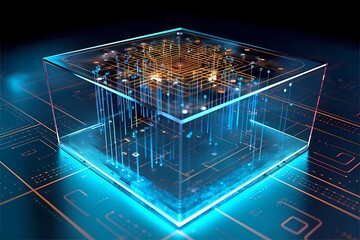 Circuit inspired quantum computer