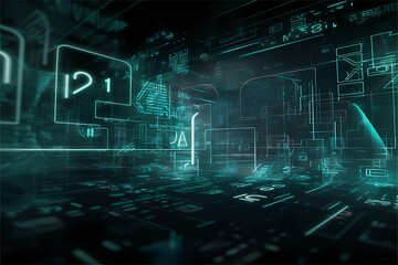 Cybersecurity background