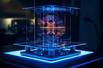 Sound wave inspired Quantum computer