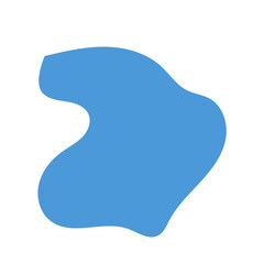 Blue Green Blob Abstract Shapes Vector