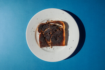 Burnt toast