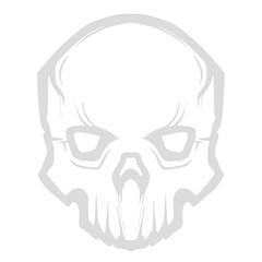 Skull logo mascot art