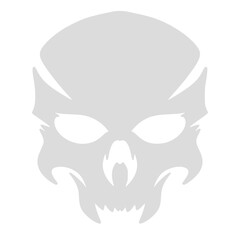 Skull logo mascot art