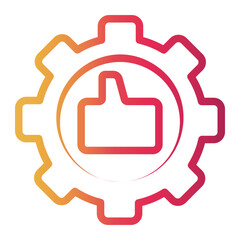 Obraz premium gear icon