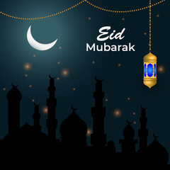 Eid Mubarak Social Media Design