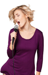 Woman Singing