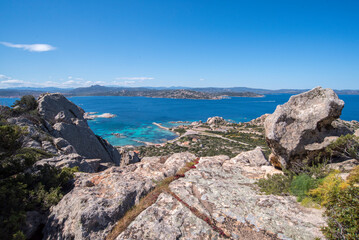 Sardegna, La Maddalena, Nido d'Aquila, natura selvaggia