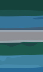 Obraz premium Aesthetic blue abstract background with copy space area. Suitable for poster and banner