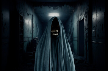 horror movie concept, ghost, horror - obrazy, fototapety, plakaty