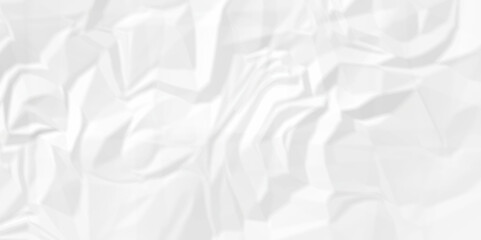 white facbric paper backdrop crumpled texture. white wrinkled textured crumpled black paper background. panorama white paper texture background, crumpled pattern.