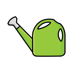 Obraz premium watering can icon vector design template in white background