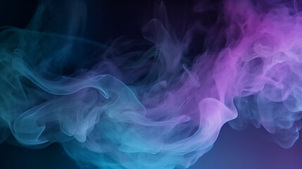 ethereal purple to blue gradient smoke or mist 