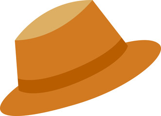 Beach Hat Illustration