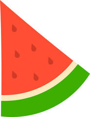 Watermelon Slice Illustration