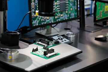 inspection system with digital microscope