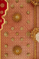 thai art pattern, Southeast Asian traditional temple