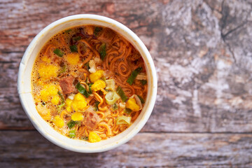 Instant Ramen, Flake Cup Ramen