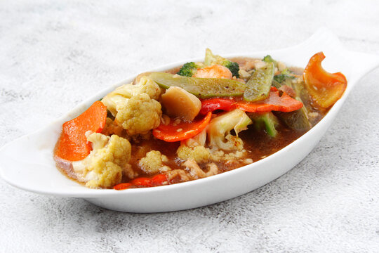 Freshly cooked Chopsuey