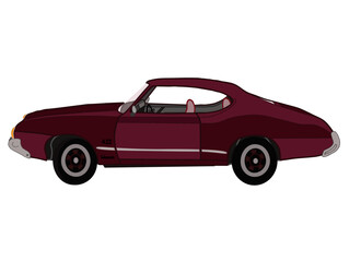 Obraz na płótnie Canvas Oldsmobile GT Speed Power And Motor