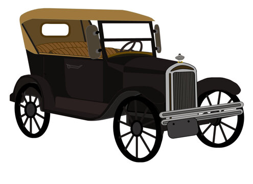 A pioneer of its time, the most beautiful models of the royal era, with a leather roof and luxurious leather seats
