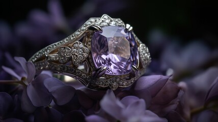 The Majestic Purple Panther Diamond