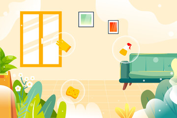 Naklejka premium Web