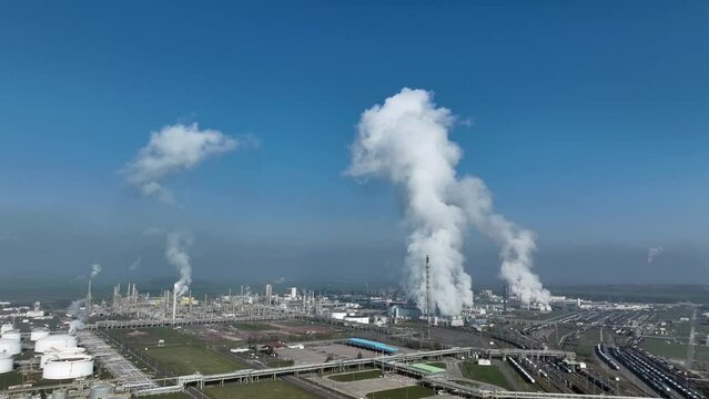 Chemiestandort Leuna, Sachsen-Anhalt, Deutschland