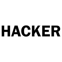 hacker icon , technology security elements