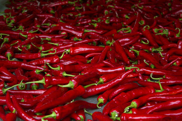 close up Red chili pepper.