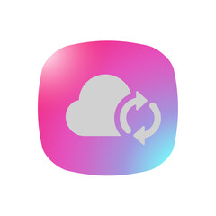 Cloud Sync - Pictogram (icon) 