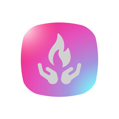 Fire - Pictogram (icon) 