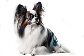 Adorable Papillon Dog: Delightful Companion with Butterfly-like Ears