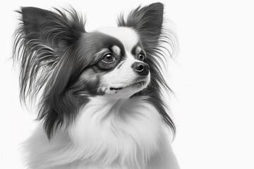 Adorable Papillon Dog: Delightful Companion with Butterfly-like Ears