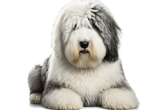 Adorable Old English Sheepdog Image: Showcasing the Breed's Unique Charm