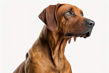 Obraz premium Rhodesian Ridgeback - A Majestic Breed with a Strong Personality Captured in a Stunning Image