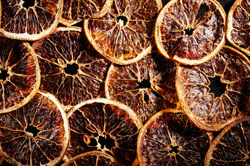 Sliced Dried Oranges, Dried Fruits