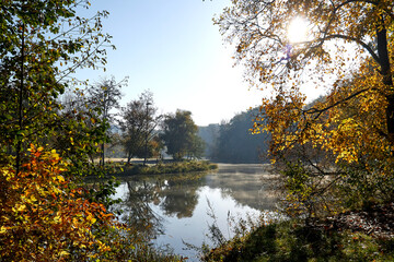 Autumn Rechka Psel - will be an excellent gadget screensaver