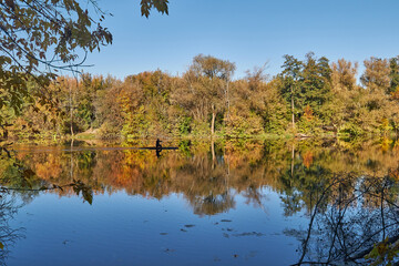 Autumn Rechka Psel - will be an excellent gadget screensaver