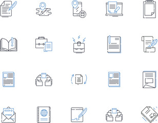 Smart living line icons collection. Efficiency, Innovation, Sustainability, Automation, Integration, Health, Safety vector and linear illustration. Connectivity,Adaptability,Optimization outline signs