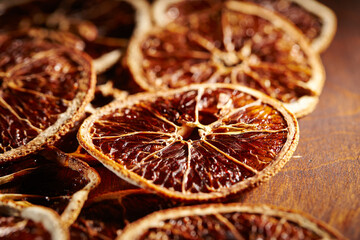 Sliced Dried Oranges, Dried Fruits