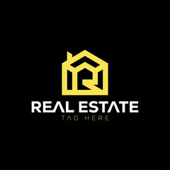 Real Estate home construction  Vector Logo Design