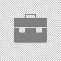 Business briefcase vector icon eps 10.