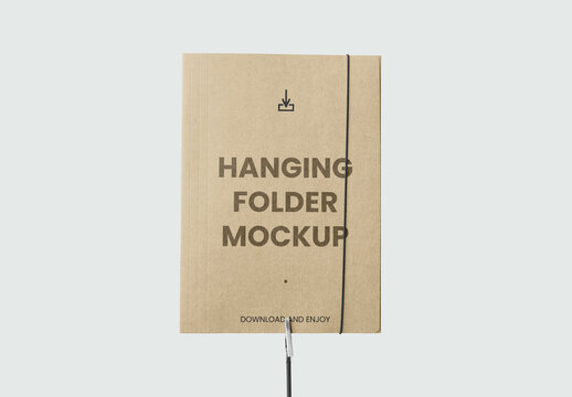 Hanging Folder Mockup