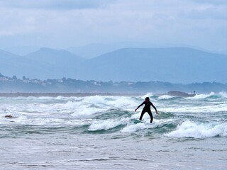 surf session pays Basque côte des basques juillet 2022