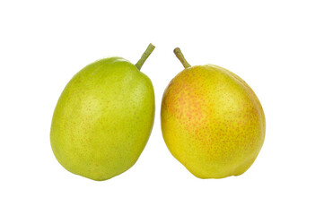 Pear fruit on  transparent png